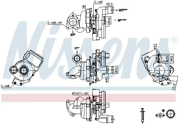 Handler.Part Accelerator pump, carburettor NISSENS 93119 6