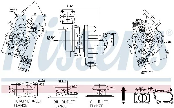 Handler.Part Accelerator pump, carburettor NISSENS 93160 6