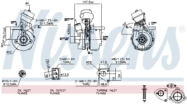 Handler.Part Accelerator pump, carburettor NISSENS 93226 6