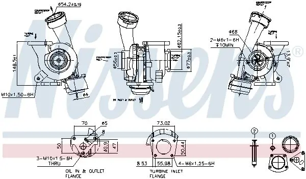 Handler.Part Accelerator pump, carburettor NISSENS 93244 6