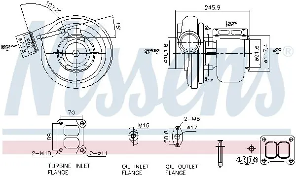 Handler.Part Turbo NISSENS 93681 1