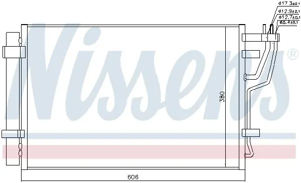 Handler.Part Condenser, air conditioning NISSENS 940006 11