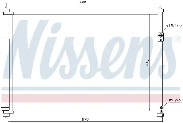 Handler.Part Condenser, air conditioning NISSENS 940012 7