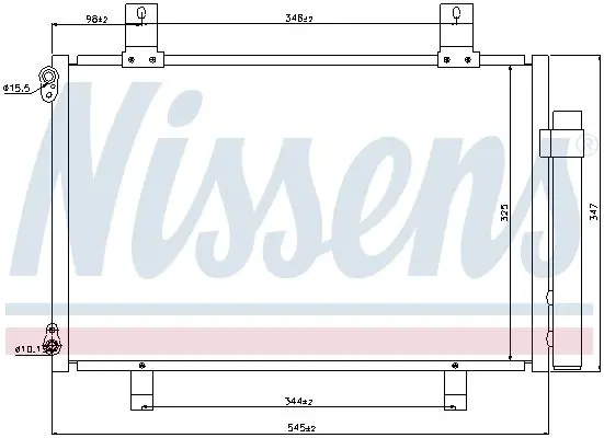 Handler.Part Condenser, air conditioning NISSENS 940057 7