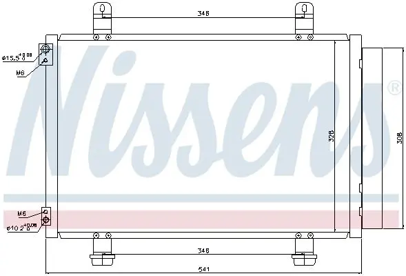 Handler.Part Condenser, air conditioning NISSENS 940079 7