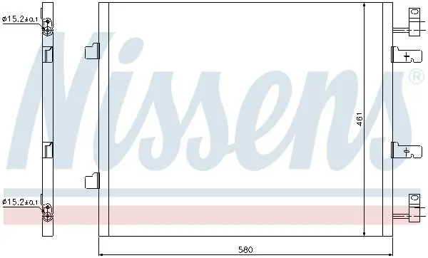 Handler.Part Condenser, air conditioning NISSENS 940147 7