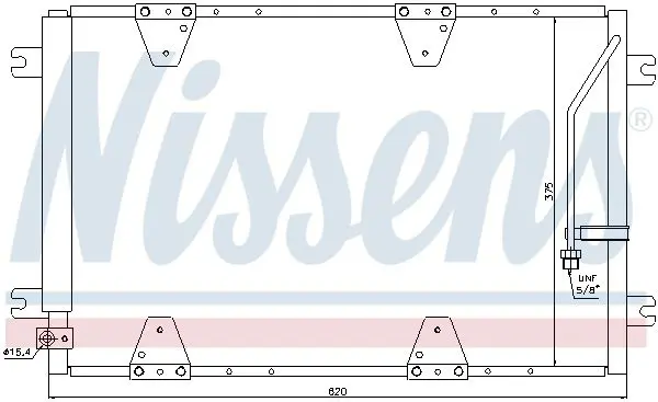 Handler.Part Condenser, air conditioning NISSENS 940174 7