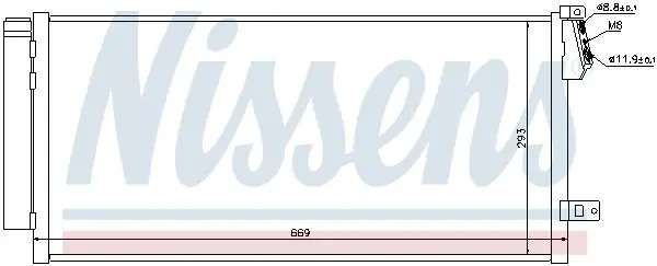 Handler.Part Condenser, air conditioning NISSENS 940169 7