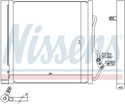 Handler.Part Condenser, air conditioning NISSENS 940192 7