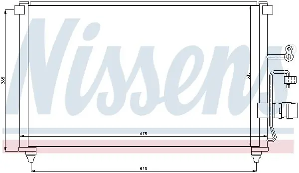 Handler.Part Condenser, air conditioning NISSENS 94639 7