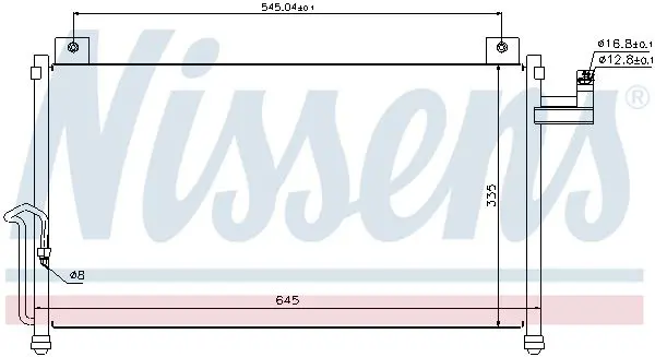 Handler.Part Condenser, air conditioning NISSENS 94742 7