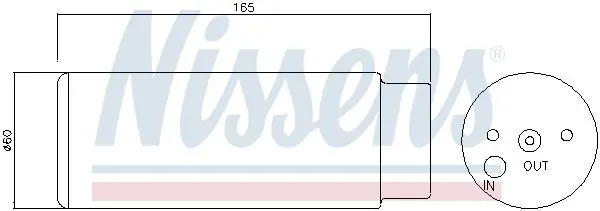 Handler.Part Dryer, air conditioning NISSENS 95380 5