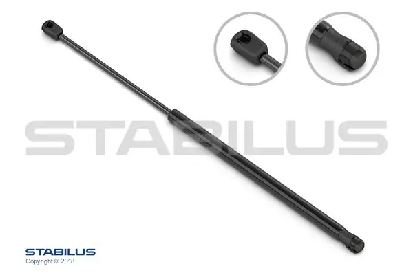 Handler.Part Gas spring, bonnet STABILUS 929005 1