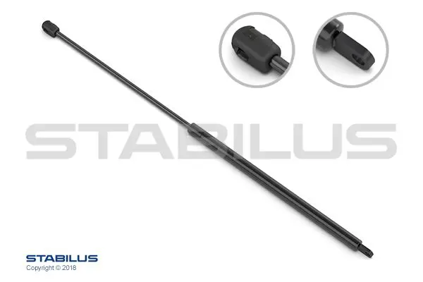 Handler.Part Gas spring, boot-/cargo area STABILUS 0108IC 1