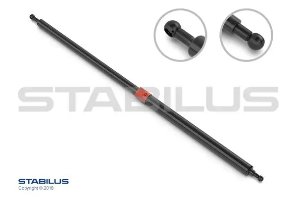 Handler.Part Gas spring, bonnet STABILUS 011592 1