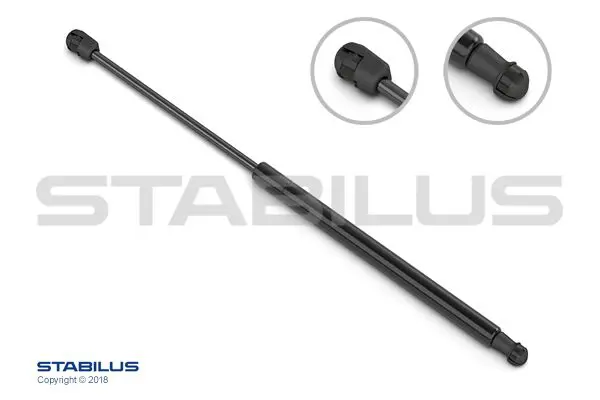 Handler.Part Gas spring, boot-/cargo area STABILUS 012111 1