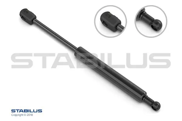 Handler.Part Gas spring, boot-/cargo area STABILUS 024263 1