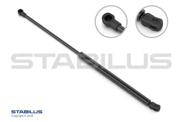 Handler.Part Gas spring, boot-/cargo area STABILUS 023606 1