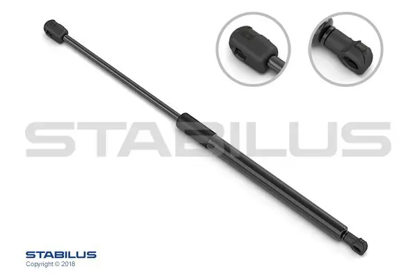 Handler.Part Gas spring, boot-/cargo area STABILUS 016823 1