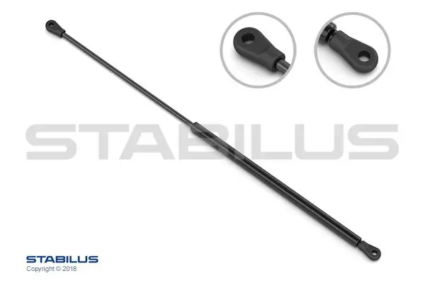 Handler.Part Gas spring, bonnet STABILUS 024339 1