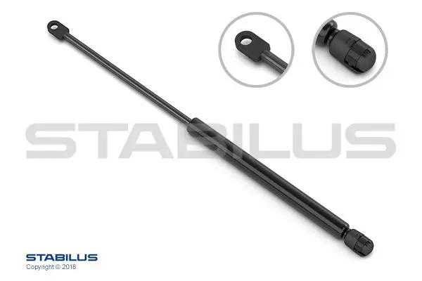 Handler.Part Gas spring, boot-/cargo area STABILUS 291927 1