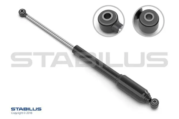 Handler.Part Shock absorber, steering STABILUS 2312PW 1