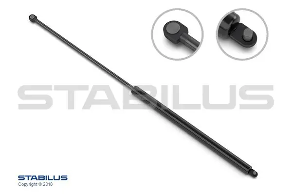 Handler.Part Gas spring, bonnet STABILUS 1043AX 1