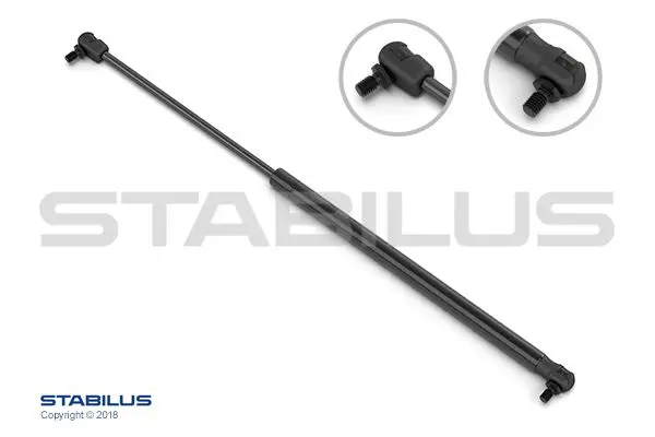 Handler.Part Gas spring, rear windscreen STABILUS 205316 1