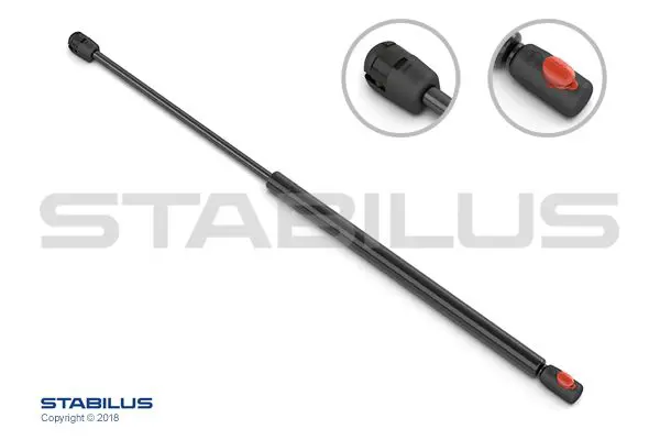 Handler.Part Gas spring, bonnet STABILUS 935215 1