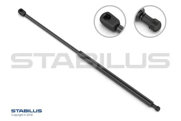 Handler.Part Gas spring, boot-/cargo area STABILUS 859060 1