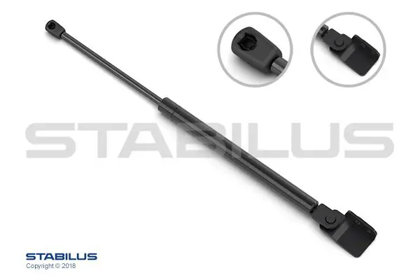 Handler.Part Gas spring, boot-/cargo area STABILUS 448616 1