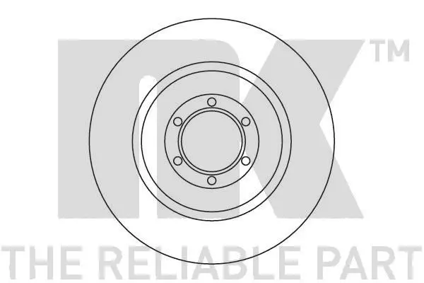 Handler.Part Brake disc NK 201007 1