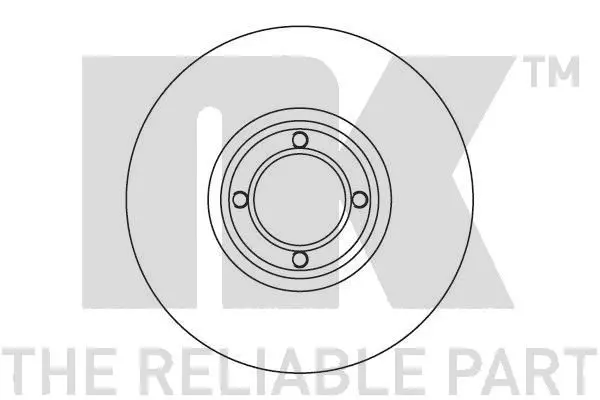 Handler.Part Brake disc NK 201210 1