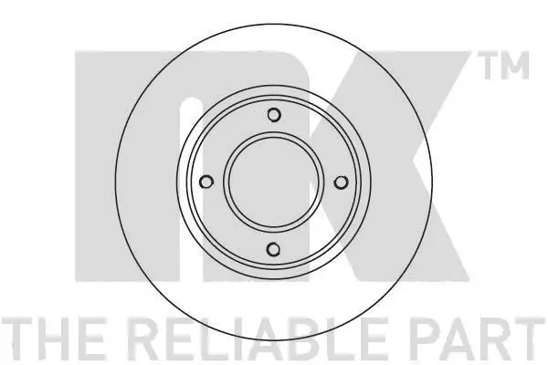 Handler.Part Brake disc NK 201215 1