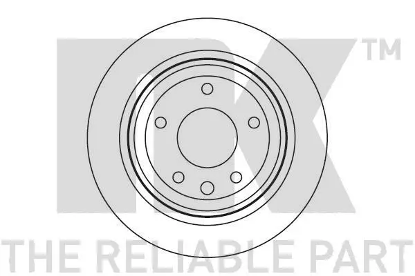 Handler.Part Brake disc NK 201218 1