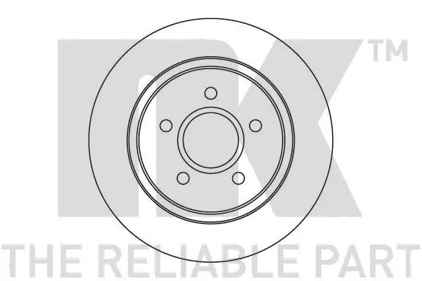 Handler.Part Brake disc NK 202559 1