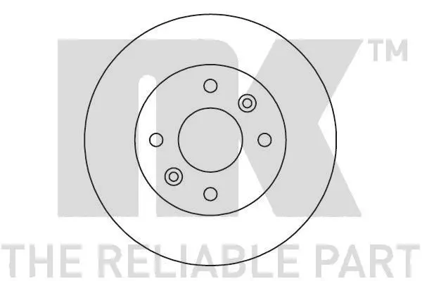 Handler.Part Brake disc NK 203949 1