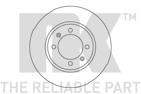 Handler.Part Brake disc NK 204104 1