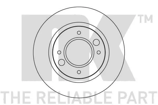 Handler.Part Brake disc NK 209907 1