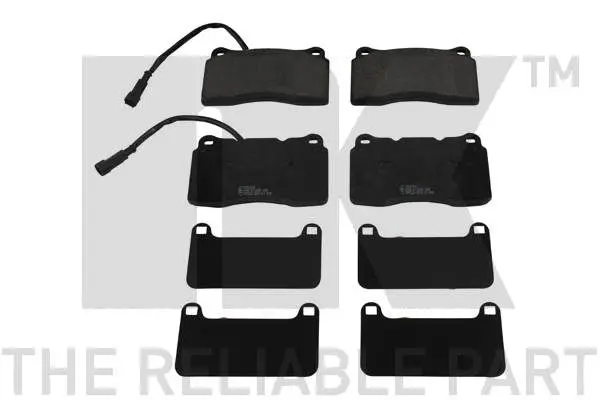 Handler.Part Brake pad set, disc brake NK 221024 1