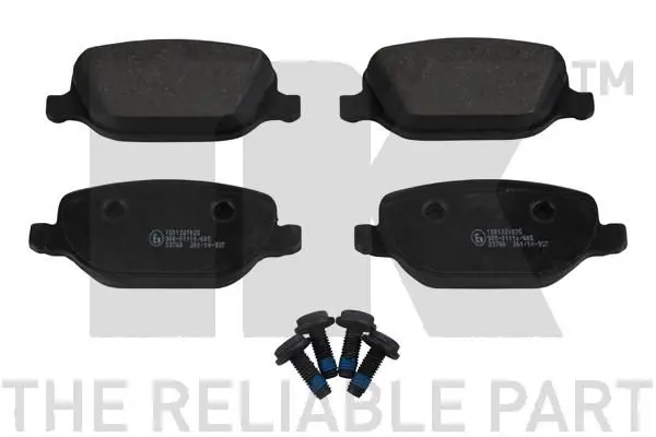 Handler.Part Brake pad set, disc brake NK 221025 1