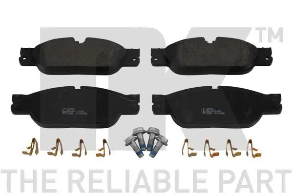 Handler.Part Brake pad set, disc brake NK 221215 1