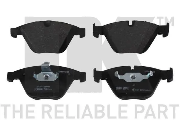 Handler.Part Brake pad set, disc brake NK 221533 1