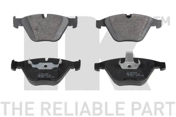 Handler.Part Brake pad set, disc brake NK 221544 1