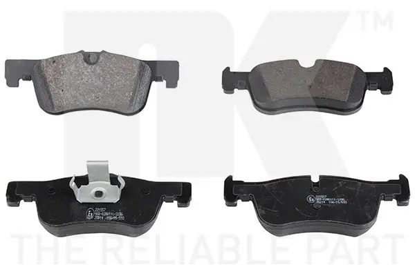 Handler.Part Brake pad set, disc brake NK 221557 1