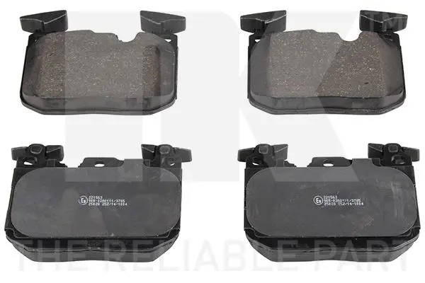 Handler.Part Brake pad set, disc brake NK 221563 1