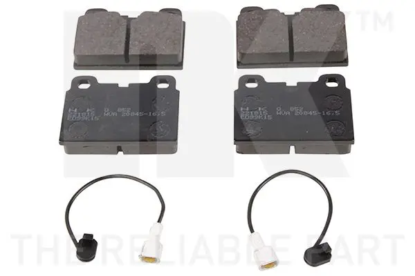 Handler.Part Brake pad set, disc brake NK 221815 1