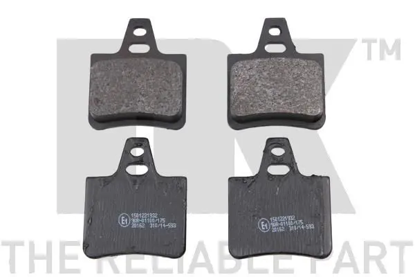 Handler.Part Brake pad set, disc brake NK 221932 1