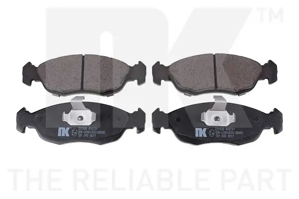 Handler.Part Brake pad set, disc brake NK 221936 1