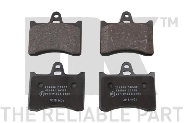 Handler.Part Brake pad set, disc brake NK 221938 1